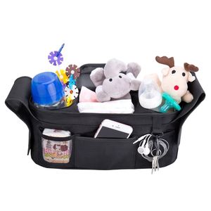 Convertible voyage pépinière organisateur Caddy bébé sac à couches universel poussette organisateur sac avec porte-gobelets - Product Image 2