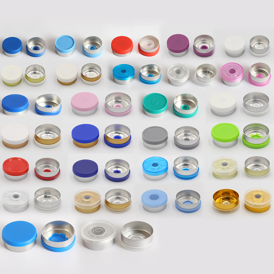 11 мм, 13 мм, 15 мм, 20 мм, 22 мм, 24 мм, 26 мм, 28 мм, 30 мм, 32 мм алюминиевые пластиковые колпачки для стеклянных флаконов уплотнения