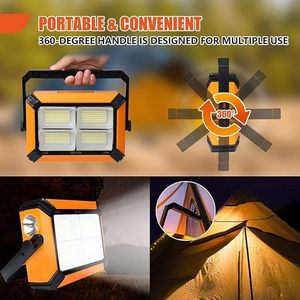 LAMPE SOUS PRESSION SOLAIRE 30 WATTS ÉCLAIRAGE LED POUR URGENCES ET CAMPING LAMPE SOLAIRE Skle Ken30flood Panneaux Solaires Solaire E - Product Image 5