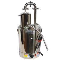 Petit Alcool en acier inoxydable 40L pour vin blanc, vin rouge, vin de riz Fermentation et distillation en un seul équipement