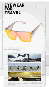 Fabrika Özel Logolu Polarize Güneş Gözlükleri Klasik Toptan Rüzgar Geçirmez Koruyucu Polarize Güvenlik Gözlükleri Erkekler ve Kadınlar için - Product Image 5