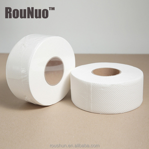Rounuo higiénico Jumbo Roll tejido de pulpa de madera <span class=keywords><strong>2</strong></span> capas de fábrica al por mayor - Product Image 5