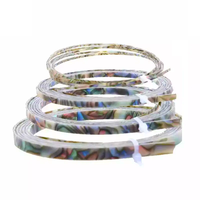 Abalone perle cool Celluloid corps Luthier Purfling marqueterie incrustation guitare perles guitare reliure pour accessoires de guitare