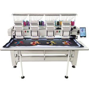 Nouvelle machine à broder les casquettes informatisée à 4 têtes, système de contrôle Dahao A15, <span class=keywords><strong>logiciel</strong></span> de numérisation original haute précision - Product Image 2