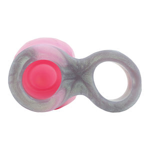 Productos para adultos, equipo de mangas para pene, juego de mangas para pene con nudo de perro, anillo de silicona hueco para pene, juguete sexual de estimulación para hombre - Product Image 6