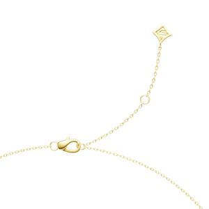 Joyería de diseño Original 925 corazón de plata Zirconia cúbica chapado en oro Sunburst rayos rayas círculo geométrico disco colgante collar - Product Image 6