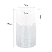 Pot de fleurs hydroponique paresseux à absorption automatique d'eau, pot transparent à double couche en plastique, auto-arrosant, pour bureau