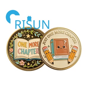<span class=keywords><strong>Moneda</strong></span> Conmemorativa <span class=keywords><strong>de</strong></span> Metal para Amantes <span class=keywords><strong>de</strong></span> la Lectura, Regalo para Lectores, <span class=keywords><strong>Moneda</strong></span> <span class=keywords><strong>de</strong></span> Desafío 'Vamos a Dormir, ¡Un Capítulo Más!' - Product Image 5