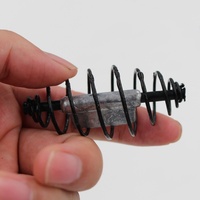 Vente en gros d'un nouveau style personnalisé de 20g 30g Mangeoire en plomb pour la pêche au printemps Méthode de longue coulée en ligne pour la carpe avec appât en plomb