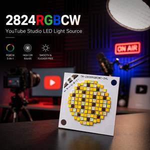 Barre LED COB RGBCW 5-en-1 Premium IR 350W 2824 à CRI 95 élevé pour l'éclairage professionnel des studios de télévision et la production vidéo - Product Image 1