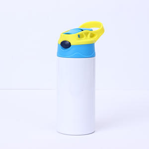 Nouvelle <span class=keywords><strong>tasse</strong></span> à sublimation isolée sous vide, en acier inoxydable 304, droite, portable, avec paille pour voiture, pour les sports de plein air - Product Image 5