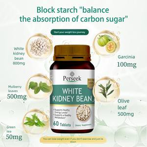 Bán buôn perseek dành cho người lớn trắng thận đậu giảm béo chiết xuất viên nang & máy tính bảng thời gian ban đêm Fat Burner - Product Image 4