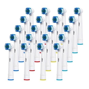 หัวแปรงสำหรับเปลี่ยน4ชิ้นสำหรับเปลี่ยนแปรงสีฟันไฟฟ้าแบบหมุนได้ในปาก/เปลี่ยนหัวเพื่อสุขภาพ/ชัยชนะ/พลังงานล่วงหน้า - Product Image 1