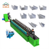 LIMING Fullauto Machine de formage de rouleaux de goujons et chenilles pour cloisons sèches Gypse Cloisons sèches Paitition Frame Manufacturing C U Profiles Machine