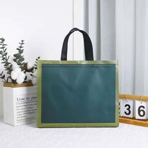 Bolsas de tela no tejida de color sólido personalizadas, bolsas de supermercado, bolsas publicitarias para productos - Product Image 4