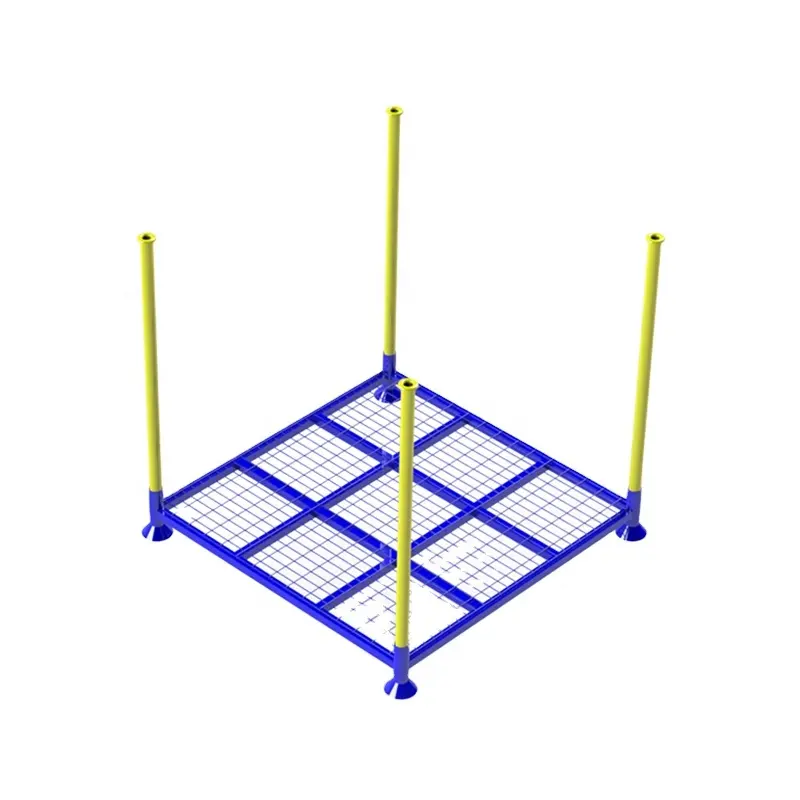 Stockage de rayonnage industriel en métal personnalisé rayonnage à palettes empilable