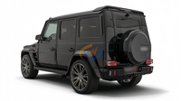 Kit carrosserie B-BRABUS pour Mercedes Classe G W463 G500 G55 G63, capot, pare-chocs et aileron arrière en fibre de carbone