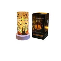 Bougie LED sans flamme de luxe à effet vacillant en verre pour la décoration intérieure et les festivités de Noël – Offre Spéciale