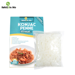 Macarrones saludables en forma de Penne, suministro chino al por mayor, comida vegana Konjac - Product Image 1
