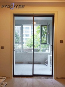 Cửa Kính trượt nhôm được thiết kế hiện đại có thể tùy chỉnh với khung cực hẹp và giá cả hợp lý - Product Image 3