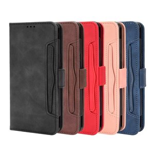 Funda de cuero con tapa tipo billetera y ranuras para múltiples tarjetas, diseño de rayas, para ASUS <span class=keywords><strong>ROG</strong></span> <span class=keywords><strong>Phone</strong></span> <span class=keywords><strong>6</strong></span>/ <span class=keywords><strong>Phone</strong></span> <span class=keywords><strong>6</strong></span> Pro. - Product Image 6