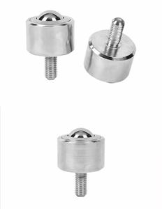 M16 Bolt KSM-30FL Universal Steel Bull Eye <span class=keywords><strong>Wheel</strong></span> Novo Aço Carbono Nylon Transportador Rodízios Roller <span class=keywords><strong>Ball</strong></span> Bearing <span class=keywords><strong>Ball</strong></span> Transfer Units - Product Image 5