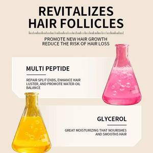 Aceite Capilar Concentrado de Péptidos Veganos 60ml, Tratamiento Anticaspa para el Crecimiento y Grosor del Cabello Dañado, Marca Privada - Product Image 6