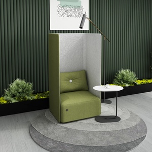 Modern Sectional <b>Office</b> Reception <b>Sofa</b> Set Fabric High-Density Sponge Steel Frame Commercial Lounge Furniture for Waiting Areas - Product Image 1