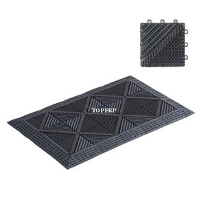 Easy-cleaning PVC Durable Interlocking Anti-slip Door Floor <b>Mat</b> for Home Hotel Shopping Mall - Product Image 3