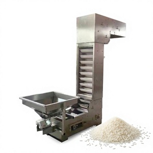 China Factory Z Type Bucket Elevator Hot Sale 1.3KW Durable Granule Rice/<b>Soybean</b>/Coffee Bean Continuous Z Shape Bucket Conveyor - Product Image 1