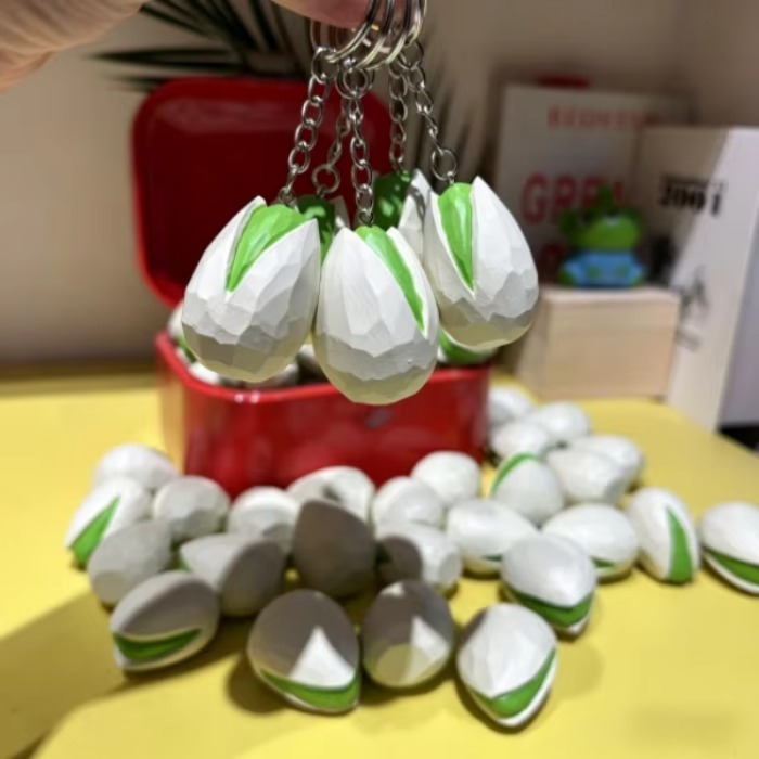 Rustic Wooden Decor Cute Pistachio Crafts Desktop Ornaments Home Garden Decorations, Gifts And Souvenirs Can Be Customized