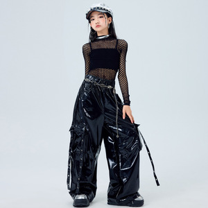 Conjunto de Baile Personalizado <span class=keywords><strong>para</strong></span> Niñas, Día del Niño, Traje de Jazz Hip Hop <span class=keywords><strong>para</strong></span> Actuación en Escenario, <span class=keywords><strong>Ropa</strong></span> Urbana Estilo K-<span class=keywords><strong>POP</strong></span> - Product Image 4