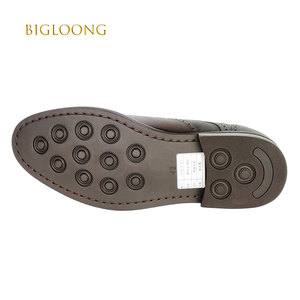 <strong>Men's</strong> Oxford Formal Lace-up Anti-Slippery High-quality <strong>Shoes</strong> for Classic Brown Ornamental Perforations All Seasons Wedding <strong>Shoes</strong> - Product Image 4