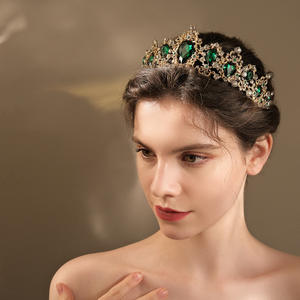 <span class=keywords><strong>Diadème</strong></span> en cristal en gros, couronne de mariage, accessoires de cheveux de princesse, accessoires de cheveux de mariée, grandes diadèmes et couronnes roses pour mariage - Product Image 6