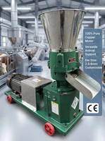 Machine à granulés d'aliments humides et secs pour animaux domestiques, équipement multi-matériaux pour la production de granulés pour bétail