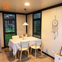 Maisons préfabriquées prêtes à l'emploi à l'ouverture, 2 étages, maison conteneur modulaire extensible
