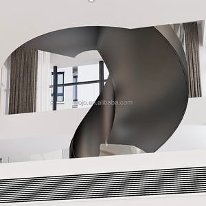 <span class=keywords><strong>Escalier</strong></span> en colimaçon contemporain pour application intérieure pour les appartements de musée de bibliothèque de villa-en bois - Product Image 2