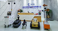 Robot de sécurité autonome tout-terrain pour la patrouille périmétrique industrielle en extérieur et la surveillance intelligente
