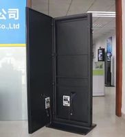 Desain Baru 43 49 55 Inci Berdiri Di Lantai 2 Dual Side Display Kios Interaktif Digital Signage Kapasitif IR Touch untuk Hotel