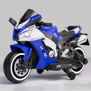 Hbm R10 Electric Motorcycle For Kids <b>Rechargeable</b> <b>Battery</b> Powered Toy Bike 3-10 Years Old - Product Image 4