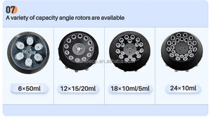 מעבדה קלינית צנטריפוגה מכונת 4000 סל "ד עם תצוגת lcd מהירות נמוכה רוטור עבור בתי חולים ומתקני מחקר - Product Image 6