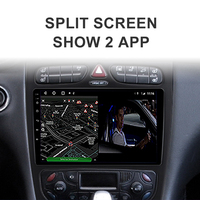 Autoradio multimédia Android 12.0, lecteur vidéo, navigation GPS pour Mercedes Benz W203 2000-2005