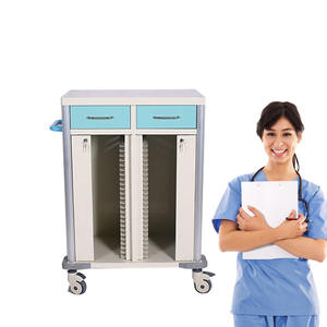 โรงพยาบาลทางการแพทย์แผนภูมิการจัดเก็บรถเข็นผู้ป่วยไฟล์รถเข็น - Product Image 1