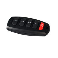 Télécommande sans fil YET2181 433,92 MHz à 5 boutons pour ouvre-porte de garage, en ABS, avec code d'apprentissage
