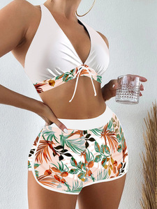PASUXI Dames Sexy Micro Thong Badpak Driehoek Bikini Set String Bikinis Patchwork Zwemkleding Push-up Zwempak - Product Image 3