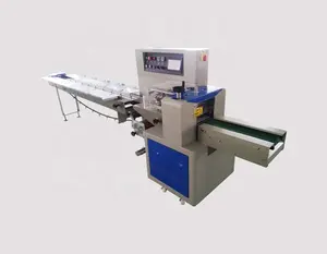 250X Egg Rolls Flow confezionatrice Egg Rolls d Pillow Packing Machine 3 Pcs Egg Rolls Flow Wrapper Machine