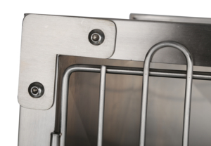 Système de cage modulaire, ensemble de <span class=keywords><strong>cages</strong></span> pour animaux de compagnie de différentes tailles, cage pour animaux de compagnie, clinique vétérinaire, cage pour chien en acier inoxydable - Product Image 4