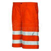 Pantalon court de sécurité, couleur blanc cassé - Product Image 1