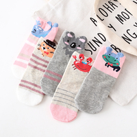 Nouvelle collection 2025 : Chaussettes décontractées pour bébés et tout-petits, design tendance, motif animal 3D, sans coutures, en coton/bambou, coupe basse