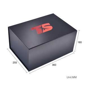 Custom High-End Luxury <b>Gift</b> Packaging <b>Boxes</b> High Quality <b>Black</b> Paper Liner Sponge Type Matt Lamination Premium Embossing - Product Image 6